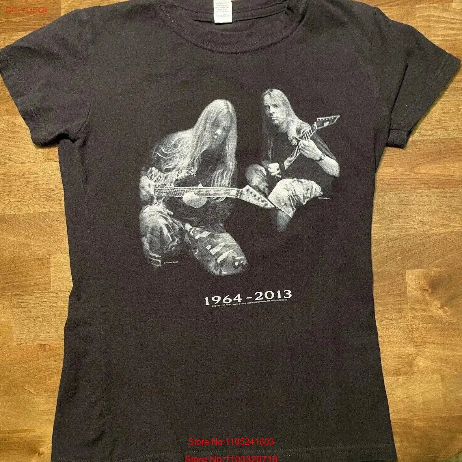 Women'S Fashion Designer Clothes - Jeff Hanneman Slayer Women s T