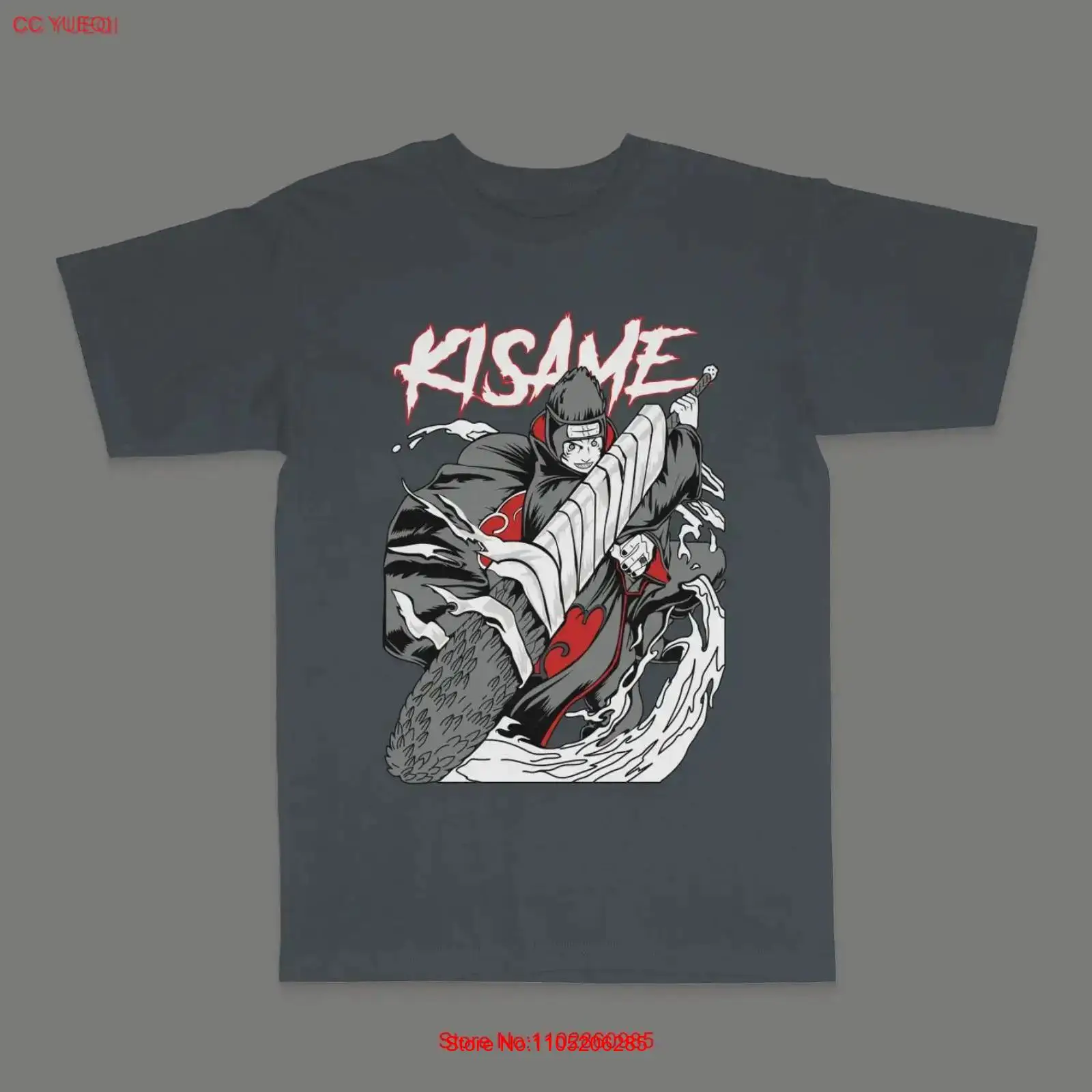 Women'S Fashion Designer Clothes - Kisame Anime T shirt manga men