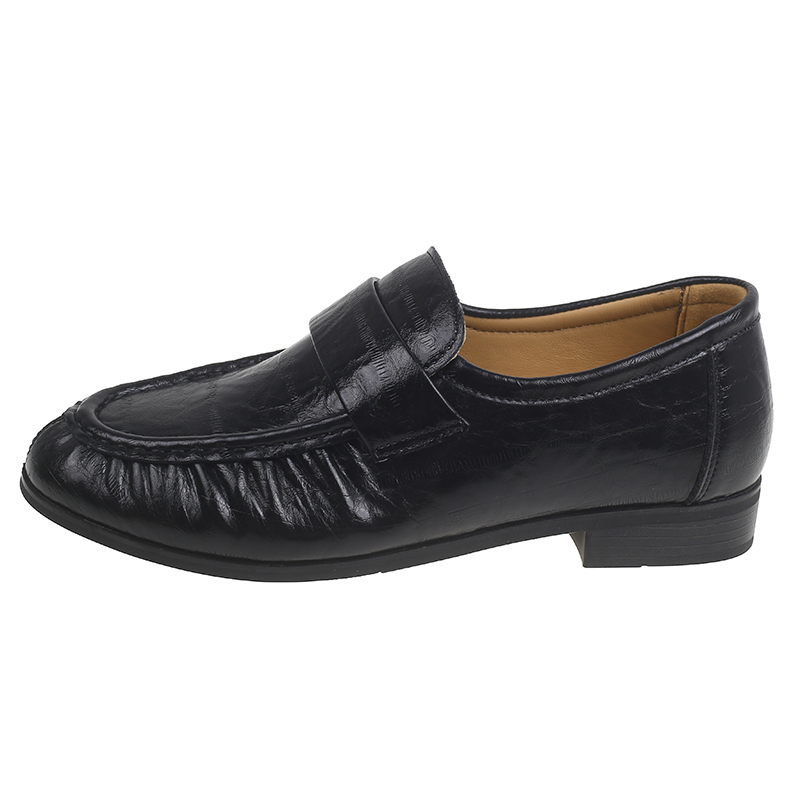Women'S Fashion Loafers - Fashion Round Toe Pleated Women Pumps