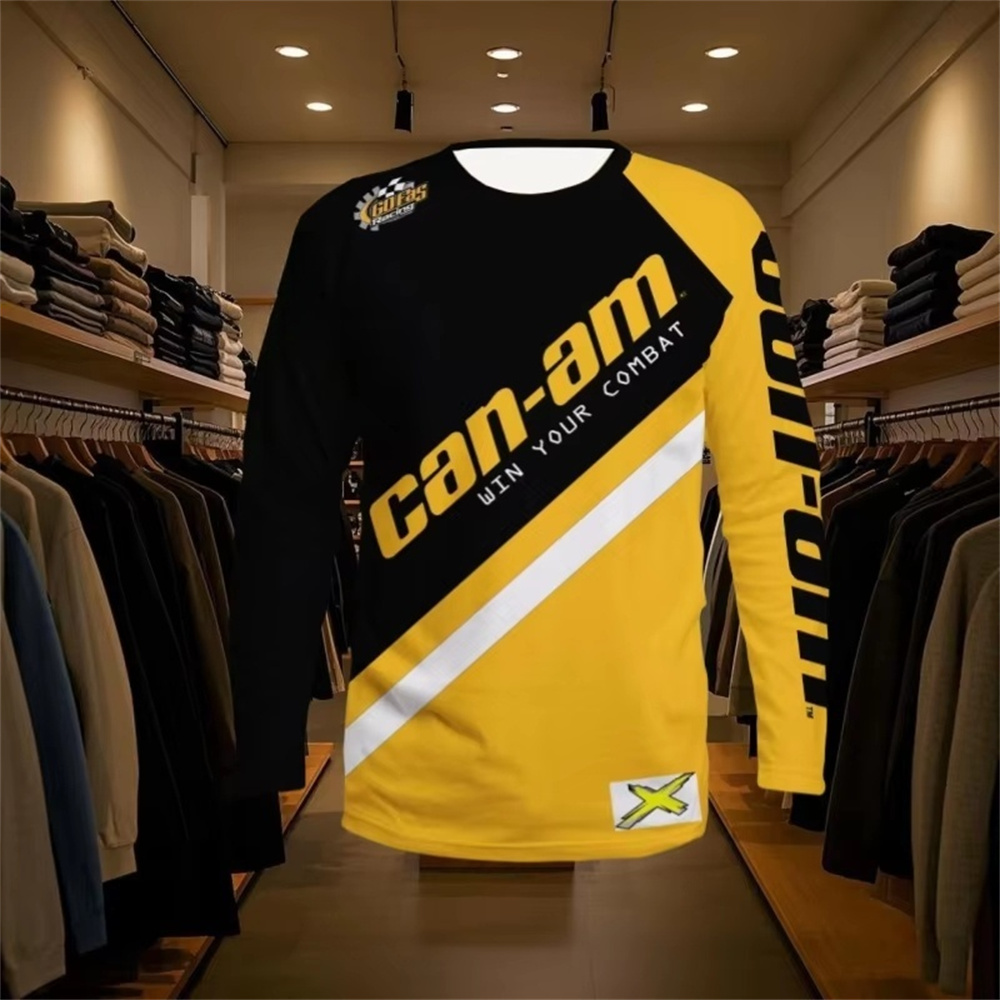 Women'S Fashion Trends - Motorcycle Racing Long Sleeve Round Neck