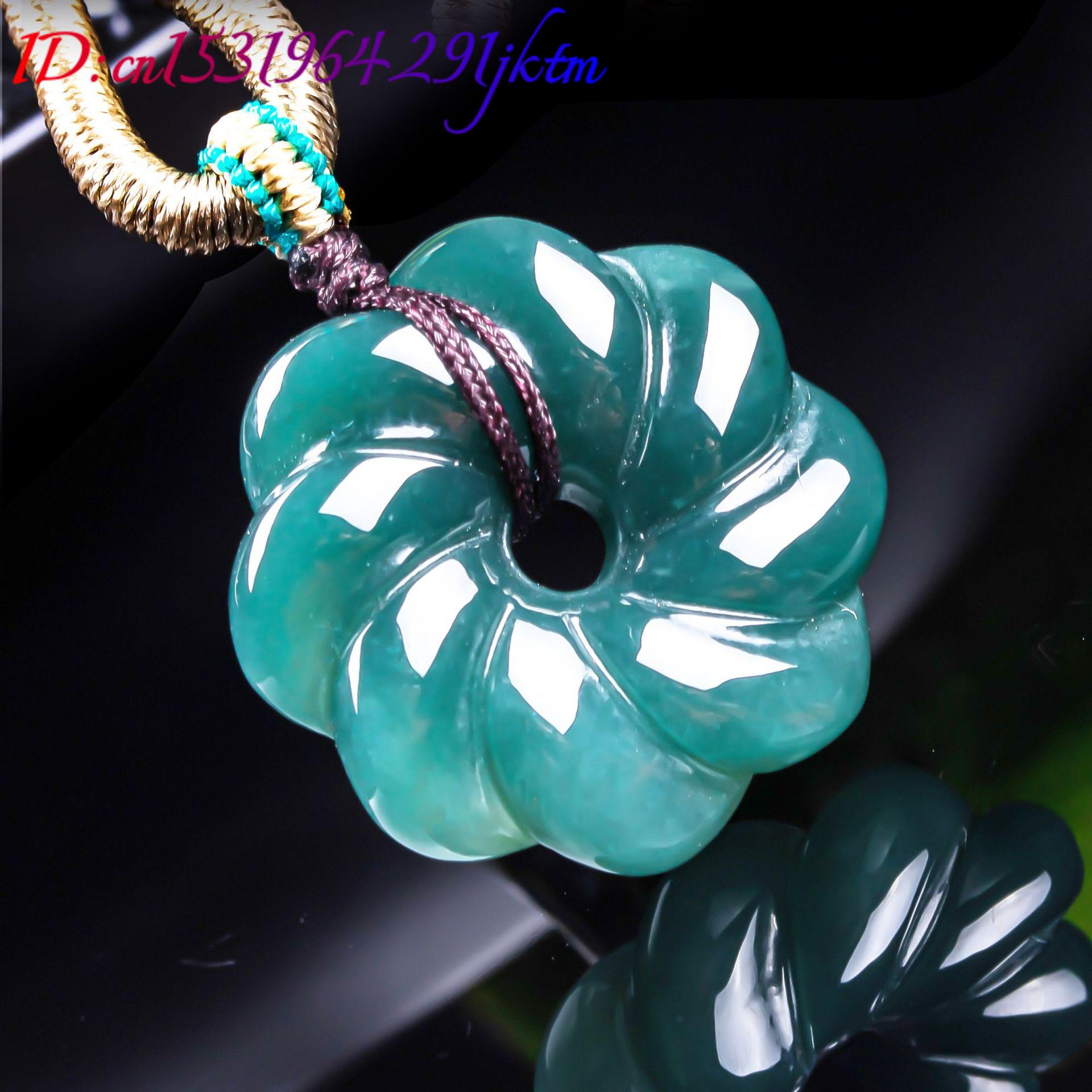 Natural Burmese Jadeite Flower - Women'S Fashion Trends 评论和价格
