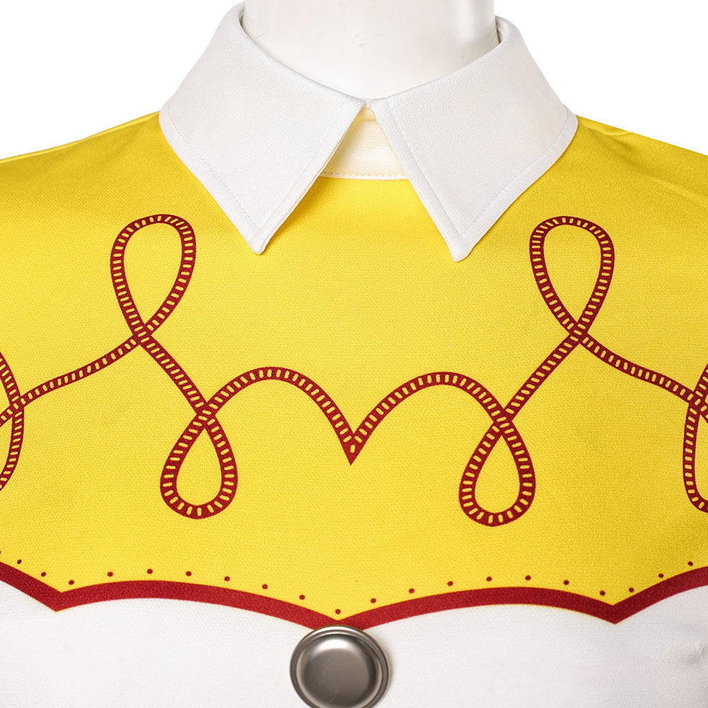 Jessie Cowgirl Cosplay Outfit  - Belted Shirt Dress 评论和价格