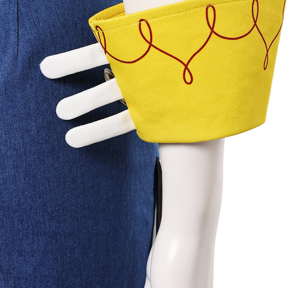 Jessie Cowgirl Cosplay Outfit  - Belted Shirt Dress 评论和价格