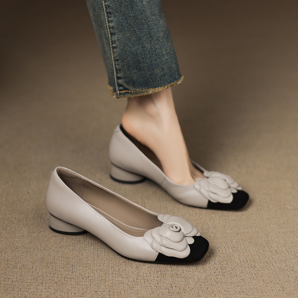 Fashion Flower Single Shoes Au - Women'S Fashion Loafers 评论和价格