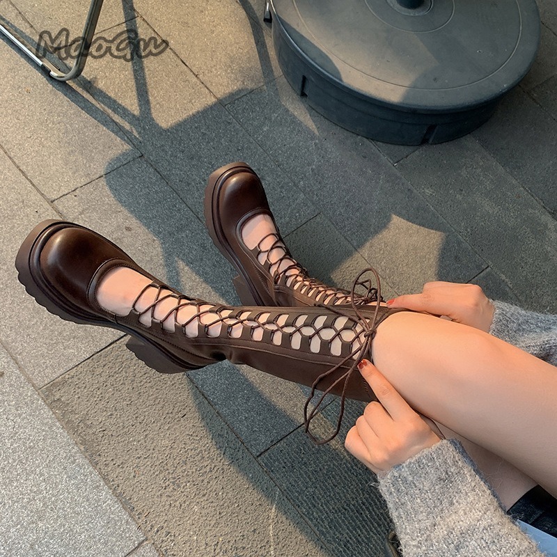 Summer Women Knee-High Boots F - Women'S Fashion Knee High Boots 评论和价格
