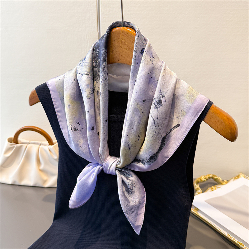 Luxury Fashion 70cm Square Sca - Women Fashion Necktie 评论和价格