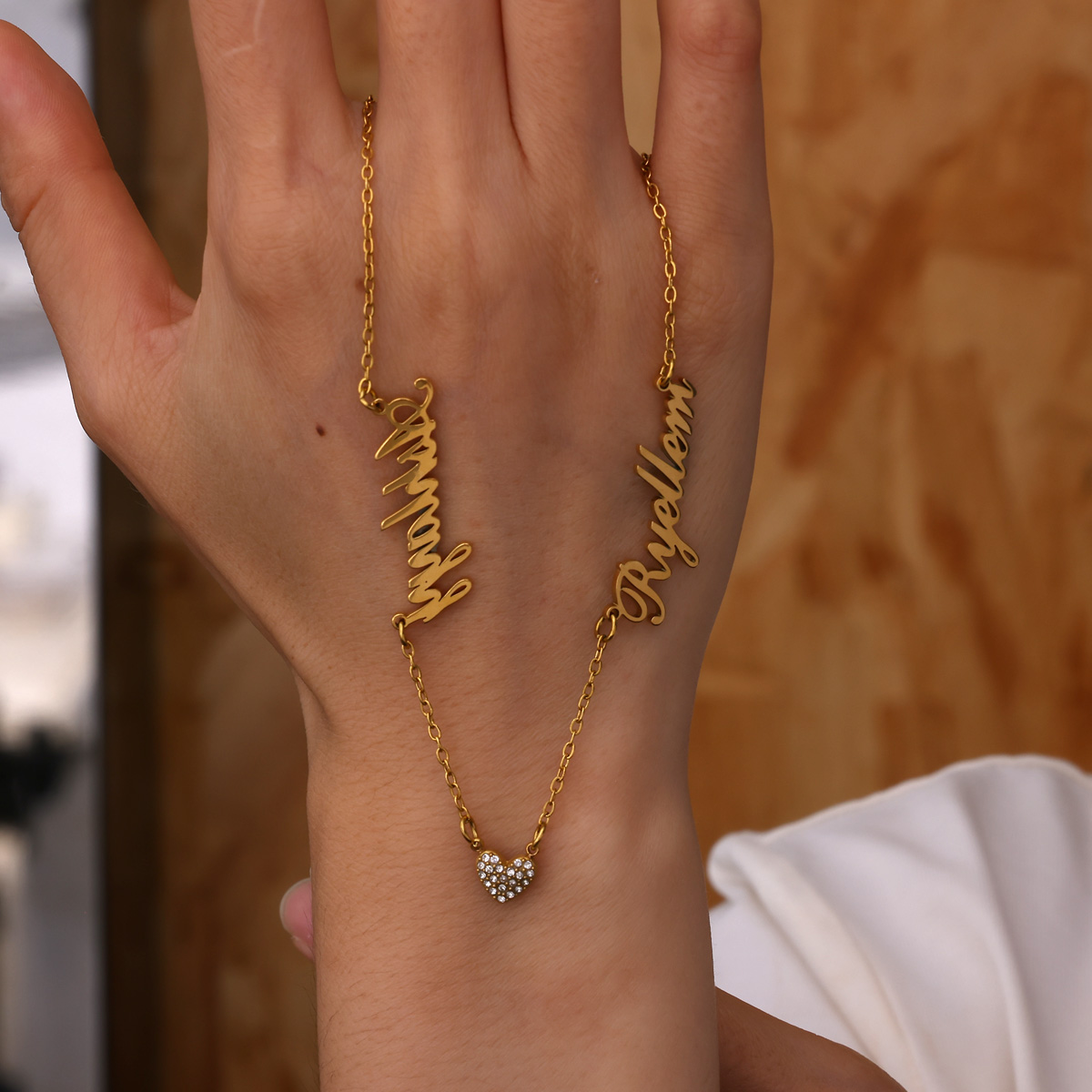 Custom Two Name Necklace For W - Women Fashion Names 评论和价格