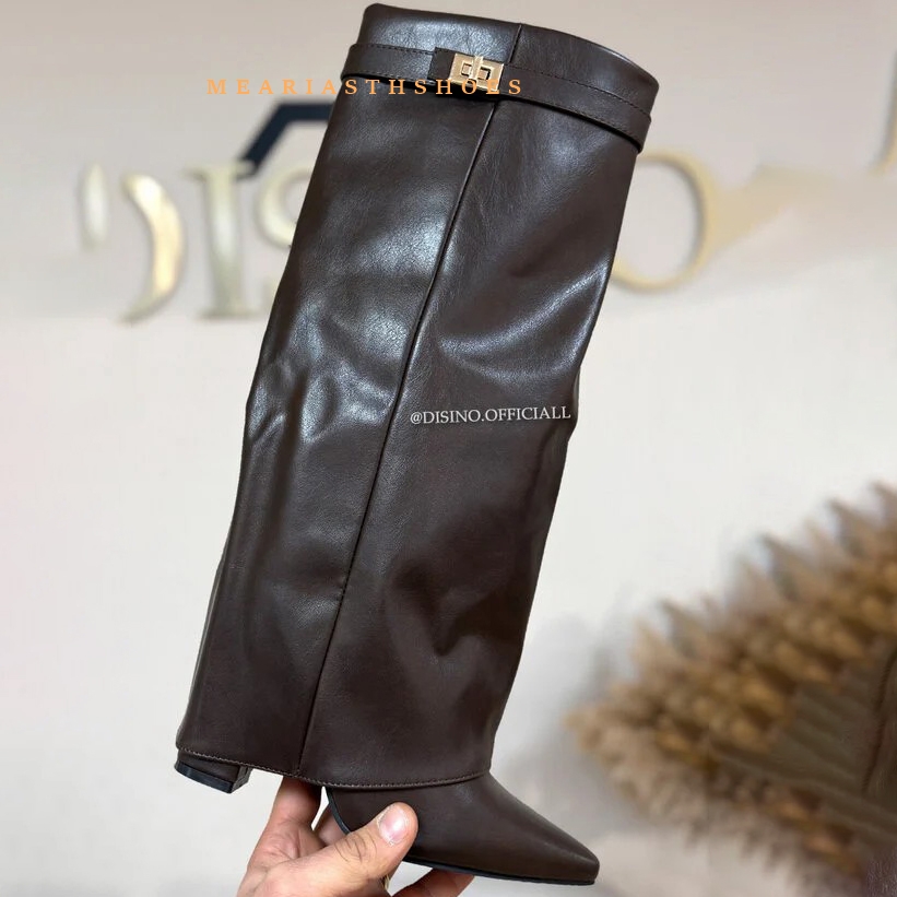 Women's Chunky Heel Knee High  - Women'S Fashion Boots 2025 评论和价格