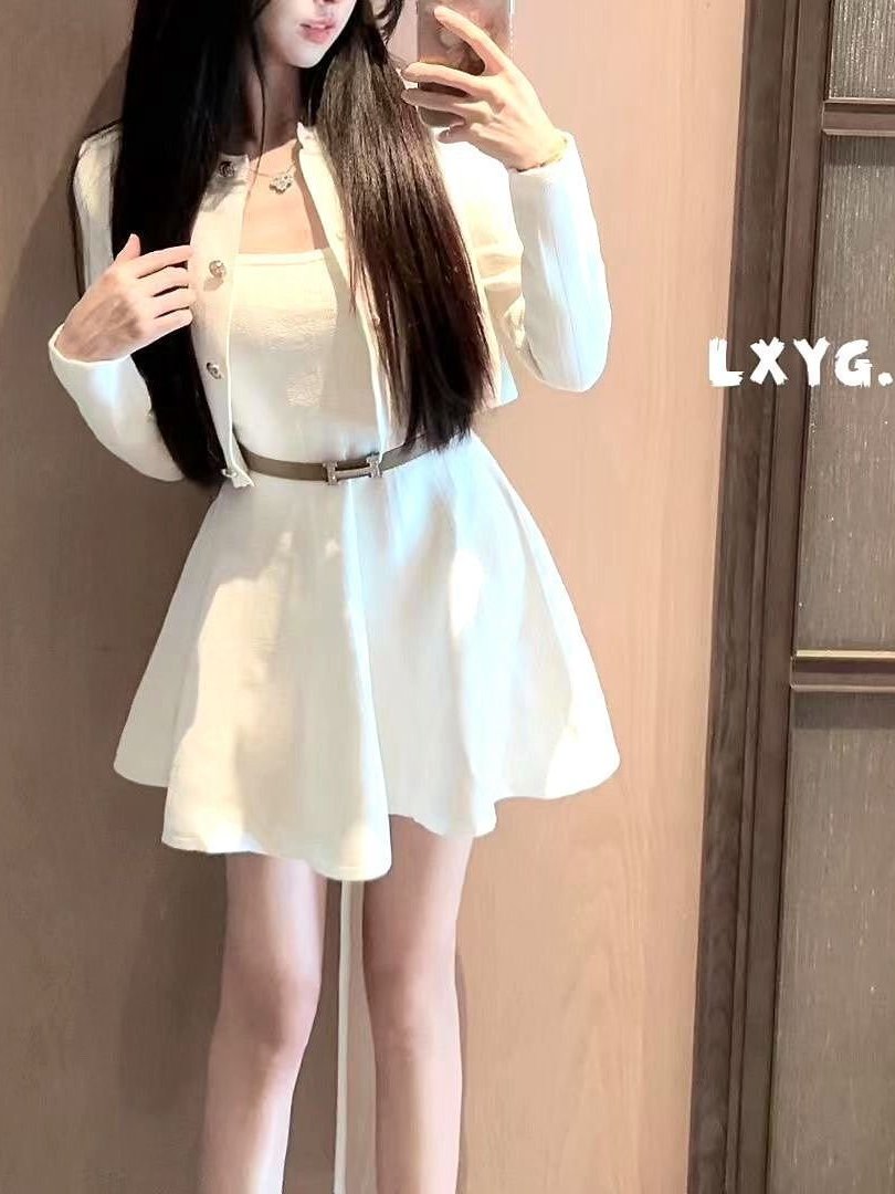  Autumn Winter Knitted Wrap Dr - Belted Shirt Dress 评论和价格