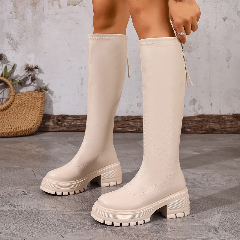 Fashion Platform Knee High Boo - Women'S Fashion Knee High Boots 评论和价格