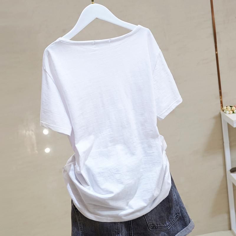 Summer Trend Slub Cotton T Shi - Women'S Fashion Trends 2026 Spring Summer 评论和价格