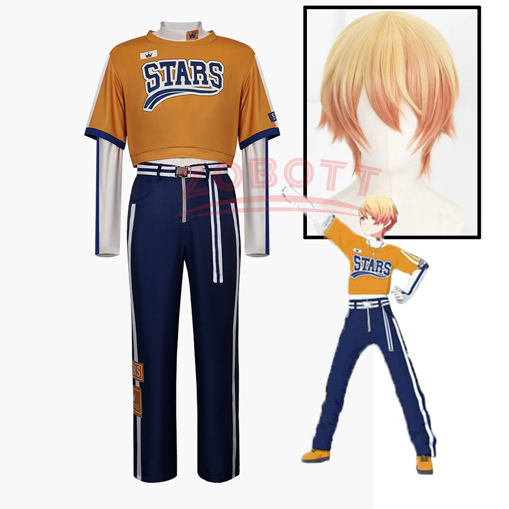 Tenma Tsukasa Cosplay Costume  - Belted Shirt Dress 评论和价格