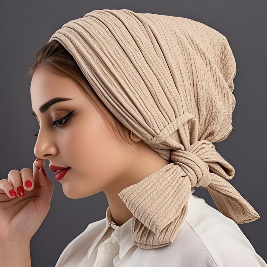 Luxury Spring knot Turban Hat  - Women'S Fashion Trends 评论和价格