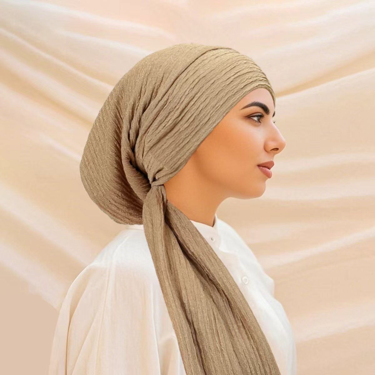 Luxury Spring knot Turban Hat  - Women'S Fashion Trends 评论和价格