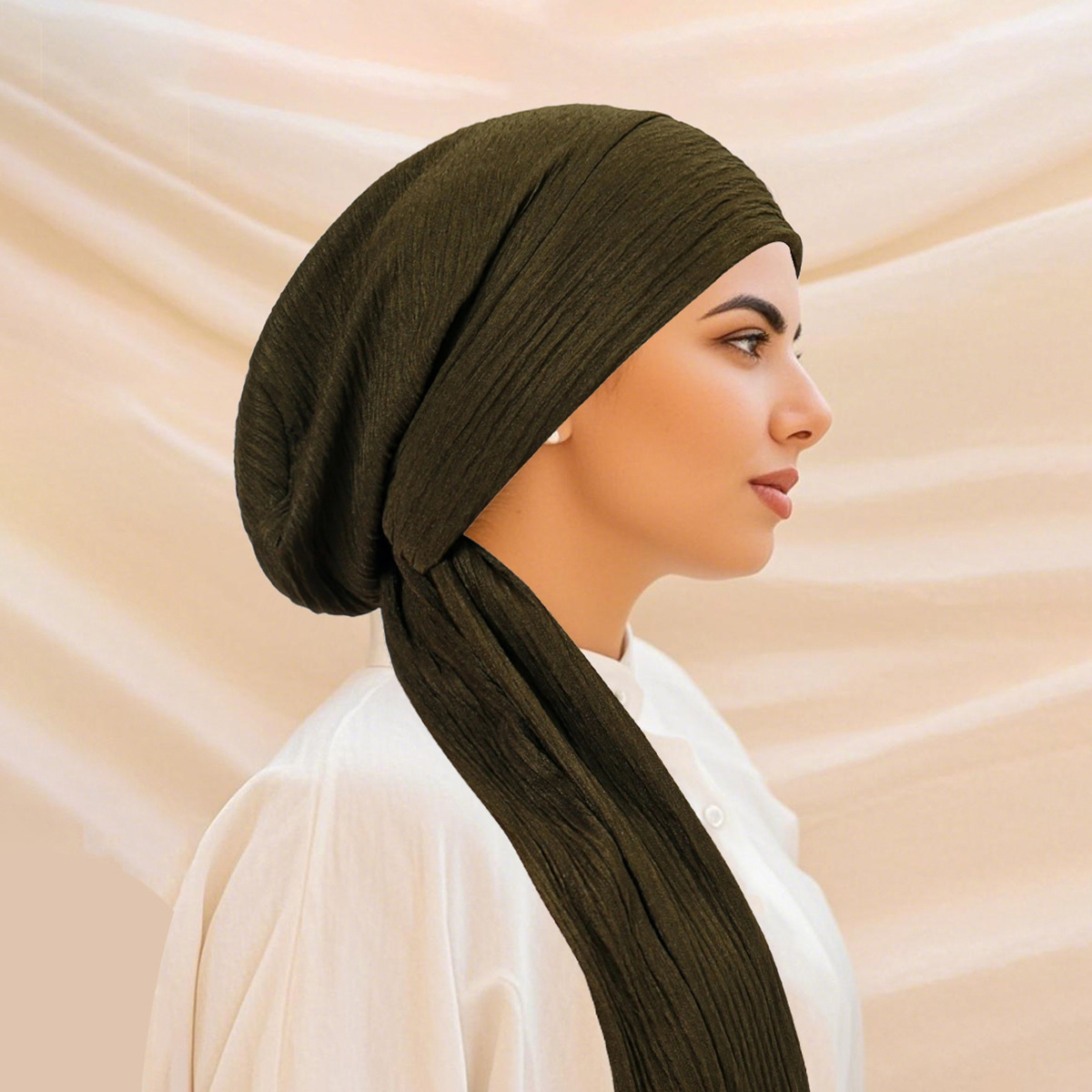 Luxury Spring knot Turban Hat  - Women'S Fashion Trends 评论和价格