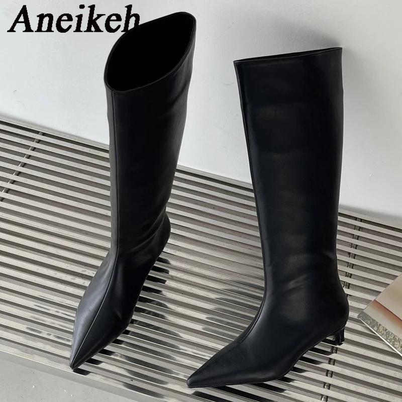 Aneikeh 2026 Fashion Sexy Poin - Women'S Fashion Knee High Boots 评论和价格