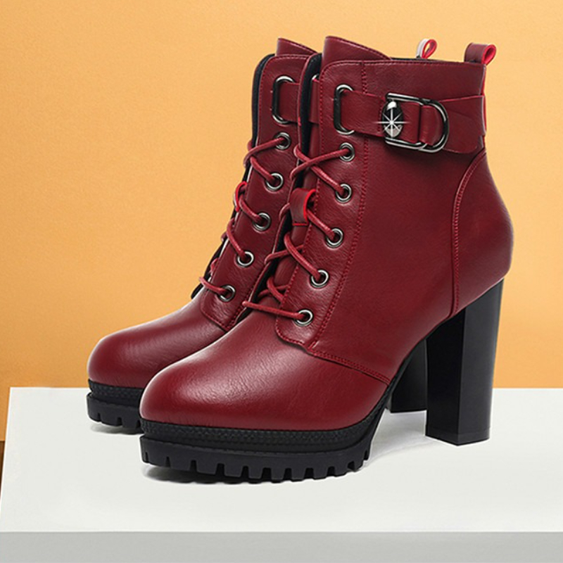 Elegant High Heels Women Boots - Women Fashion Trend 2025 评论和价格