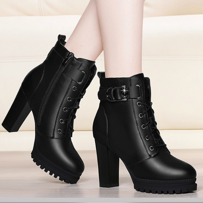 Elegant High Heels Women Boots - Women Fashion Trend 2025 评论和价格