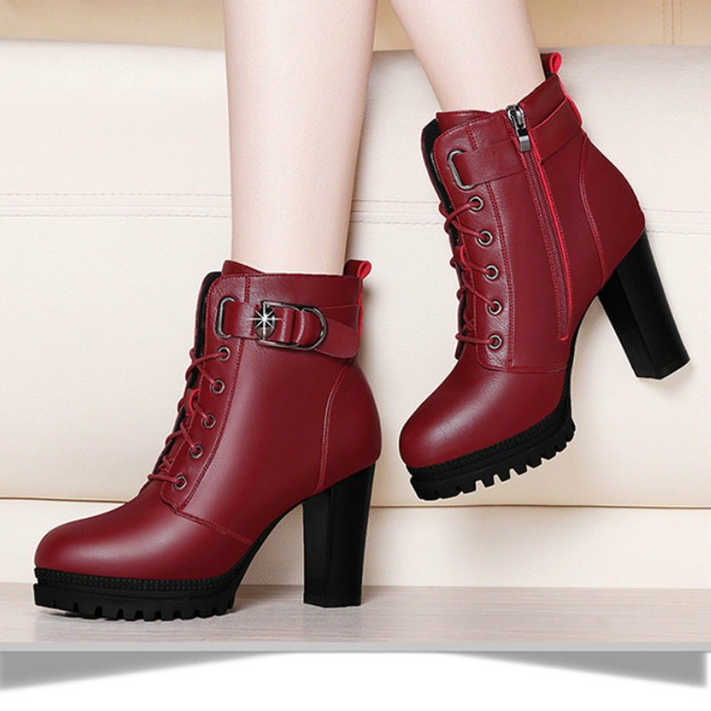 Elegant High Heels Women Boots - Women Fashion Trend 2025 评论和价格