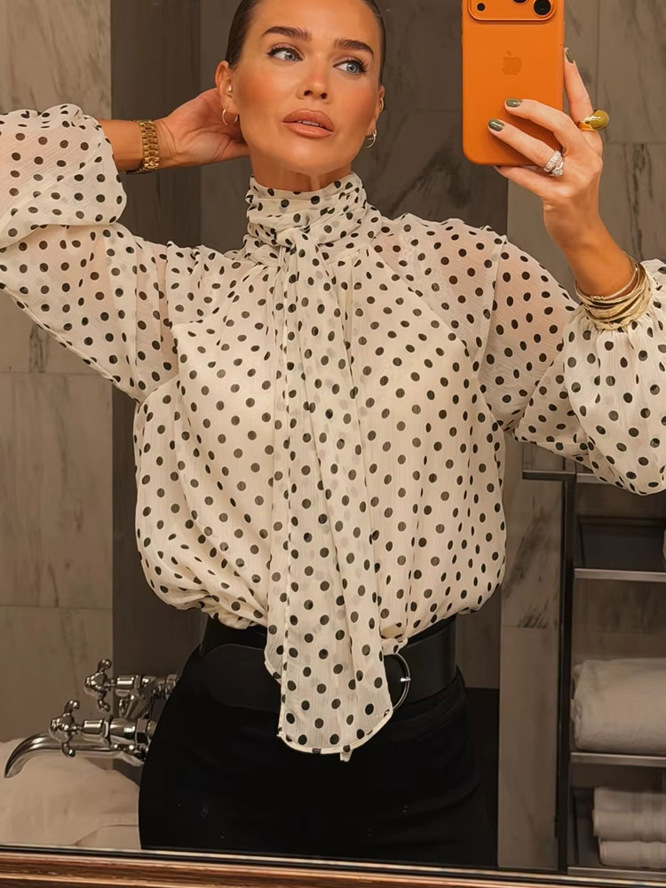 HH Women Fashion Vintage Polka - Women'S Fashion Trends 2026 Spring Summer 评论和价格