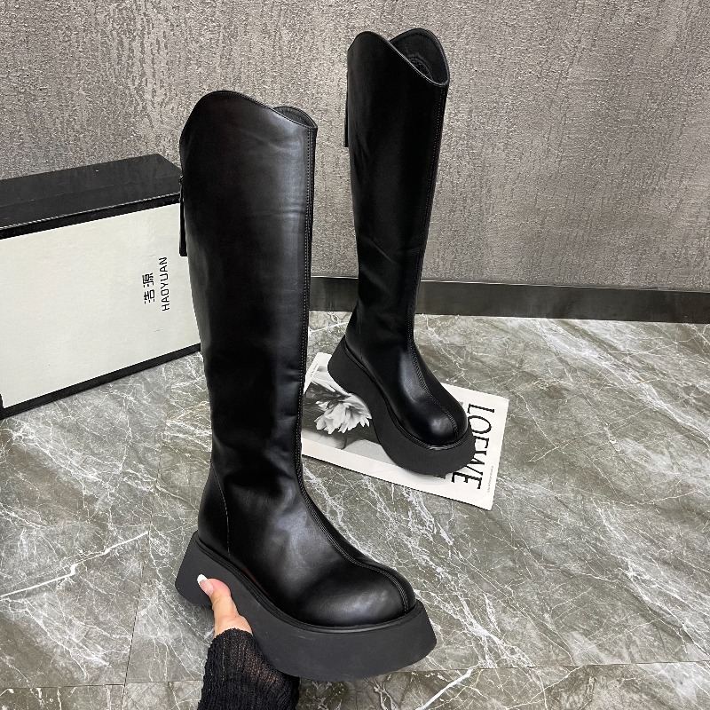 Women's New Simple Solid Color - Women'S Fashion Knee High Boots 评论和价格