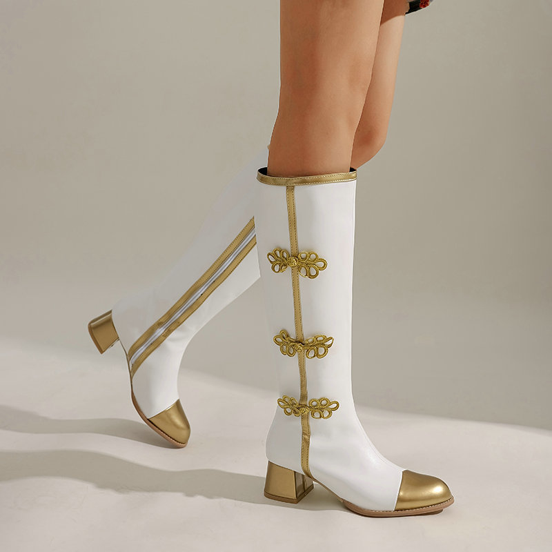 Big Size Fashion Knee High Boo - Women'S Fashion Knee High Boots 评论和价格