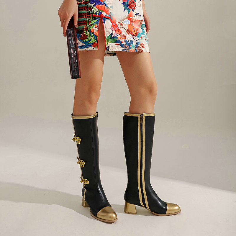 Big Size Fashion Knee High Boo - Women'S Fashion Knee High Boots 评论和价格