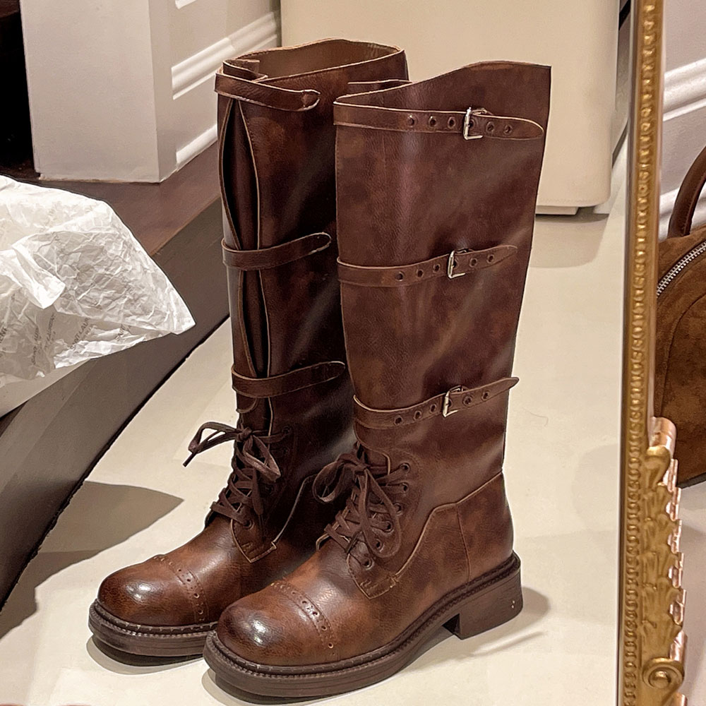 Women's Knee High Boots Vintag - Women'S Fashion Knee High Boots 评论和价格