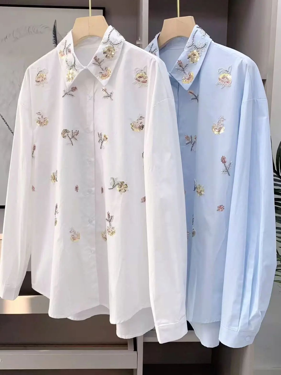 Luxury Sequins Pearls Embroide - Women'S Fashion Trends 2026 Spring Summer 评论和价格