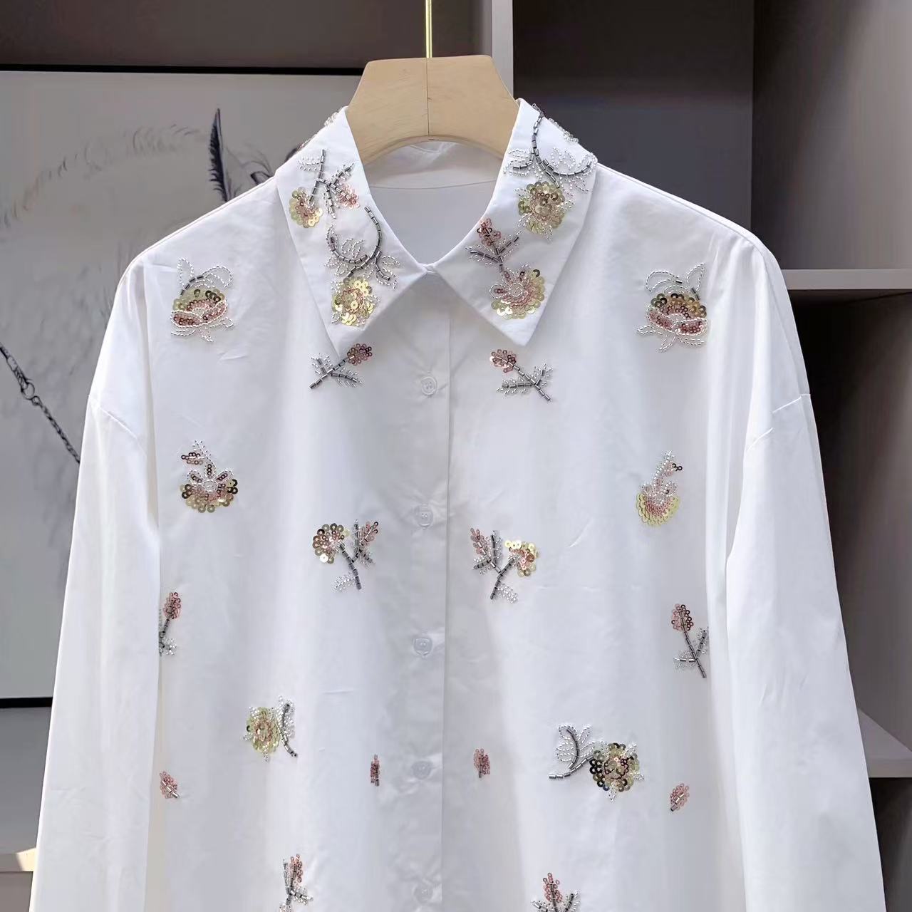 Luxury Sequins Pearls Embroide - Women'S Fashion Trends 2026 Spring Summer 评论和价格