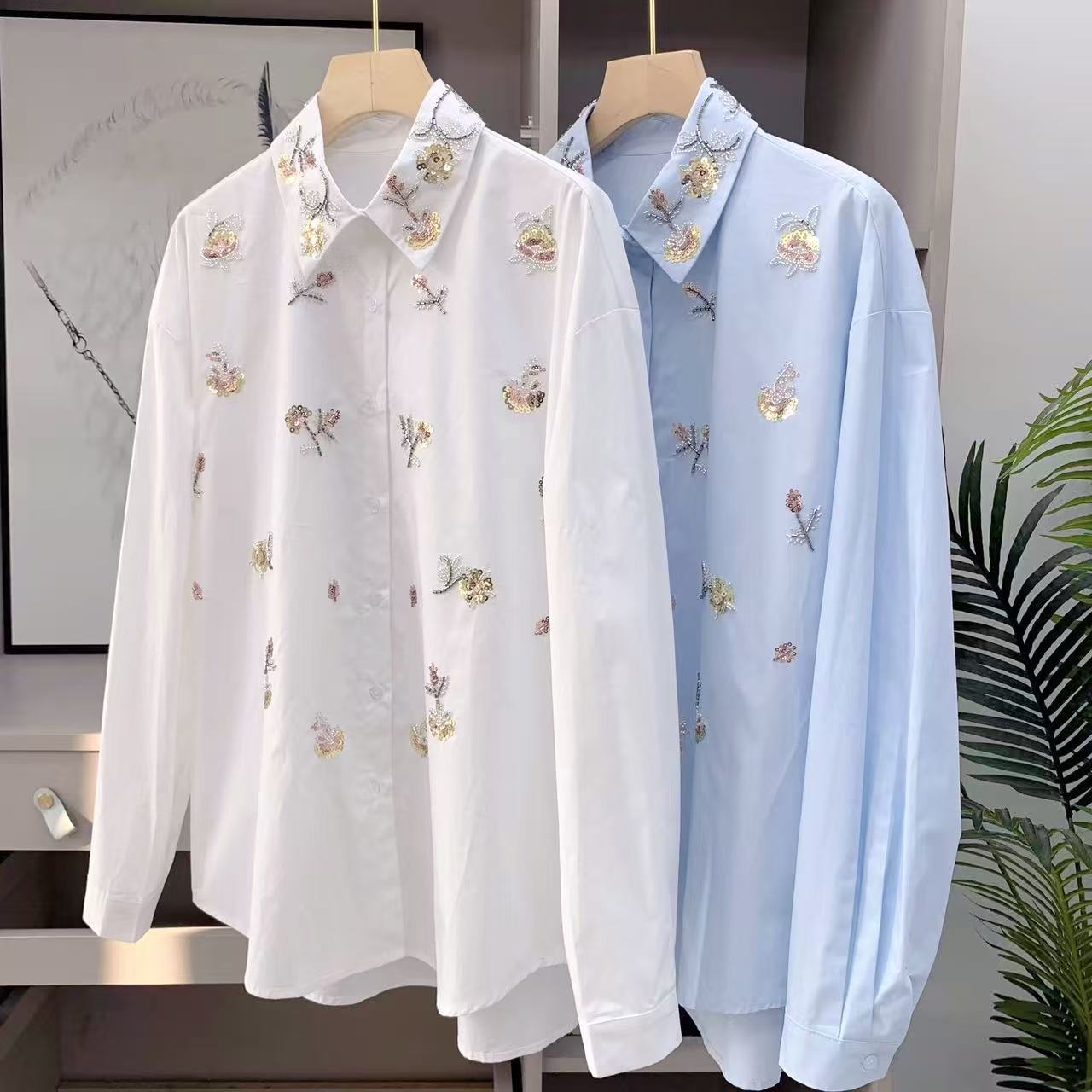 Luxury Sequins Pearls Embroide - Women'S Fashion Trends 2026 Spring Summer 评论和价格