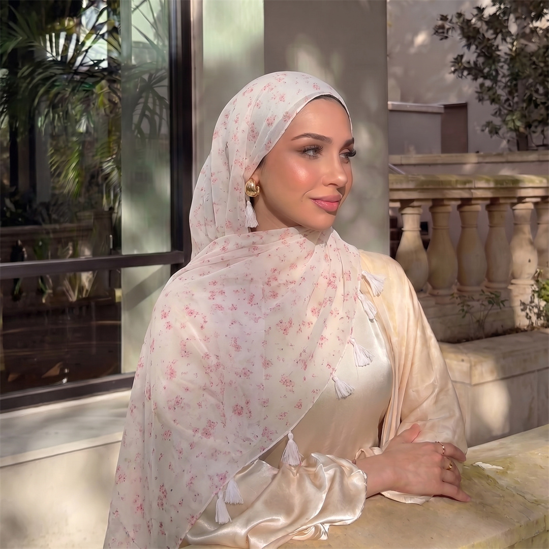 Fashion Women Tassel Hijab Sof - Women'S Fashion Trends 评论和价格