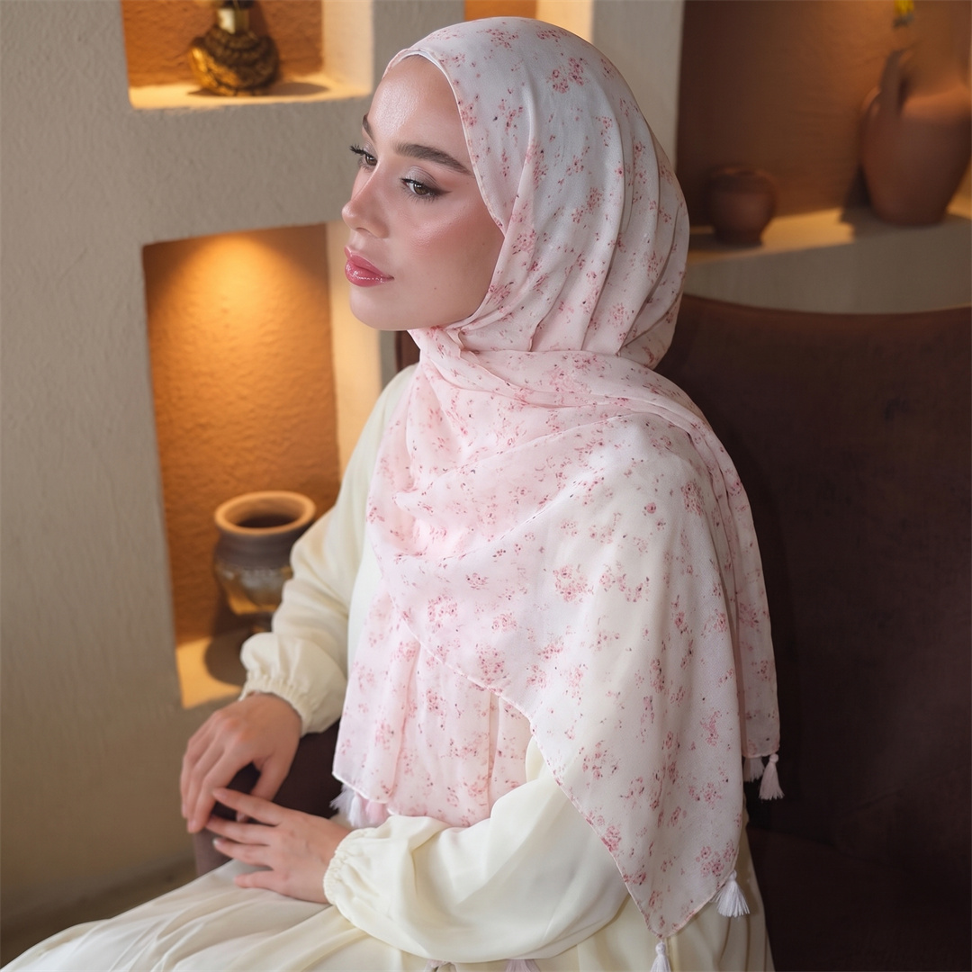 Fashion Women Tassel Hijab Sof - Women'S Fashion Trends 评论和价格