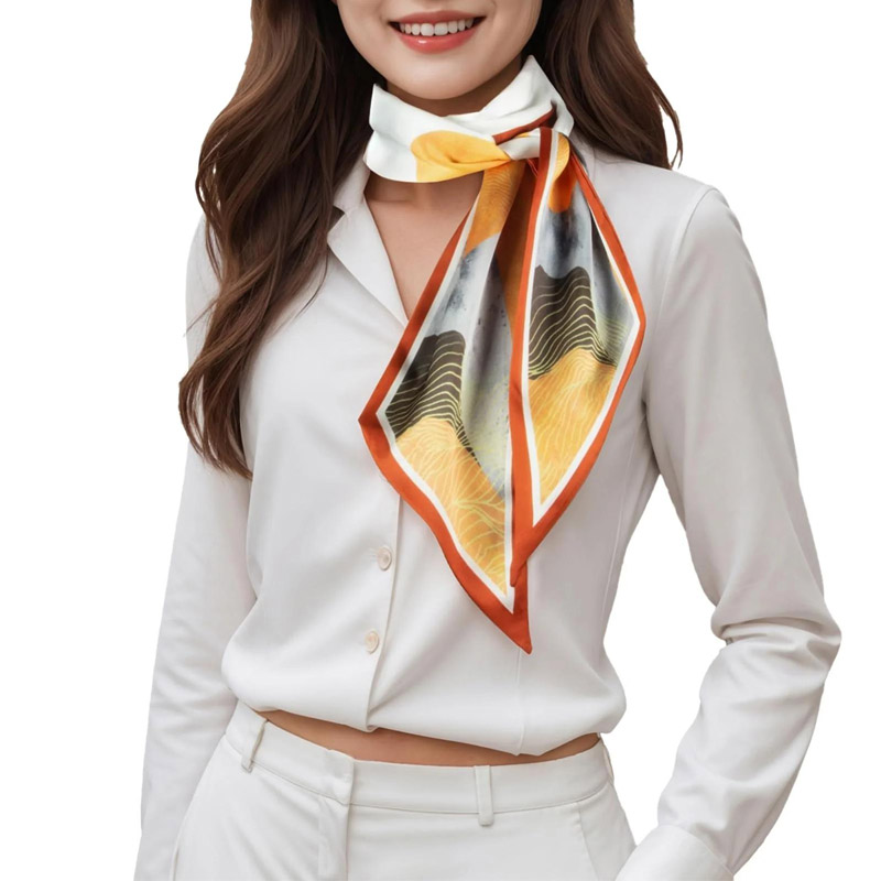 Fashion Stripes Hair Ribbon Sc - Women Fashion Necktie 评论和价格
