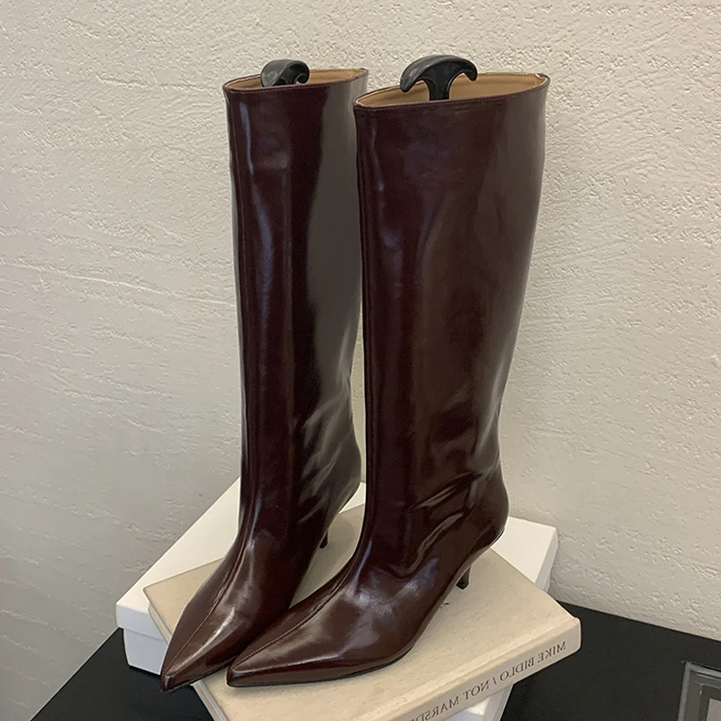 Aneikeh Winter Fashion Steet S - Women'S Fashion Knee High Boots 评论和价格