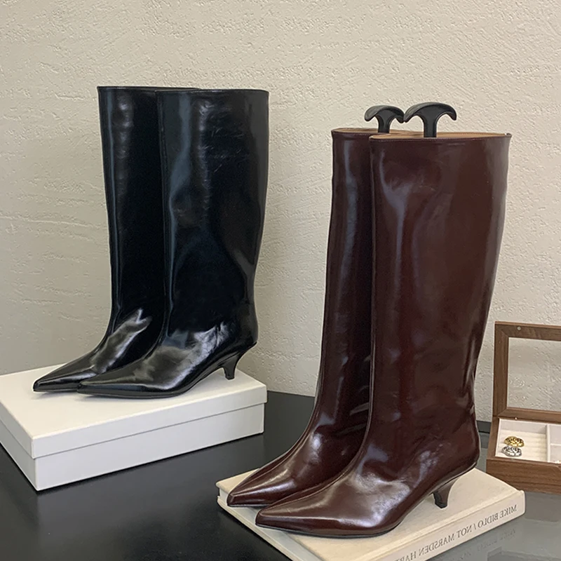 Aneikeh Winter Fashion Steet S - Women'S Fashion Knee High Boots 评论和价格