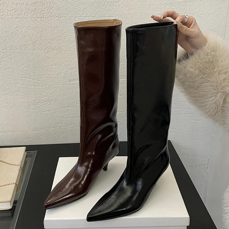 Aneikeh Winter Fashion Steet S - Women'S Fashion Knee High Boots 评论和价格