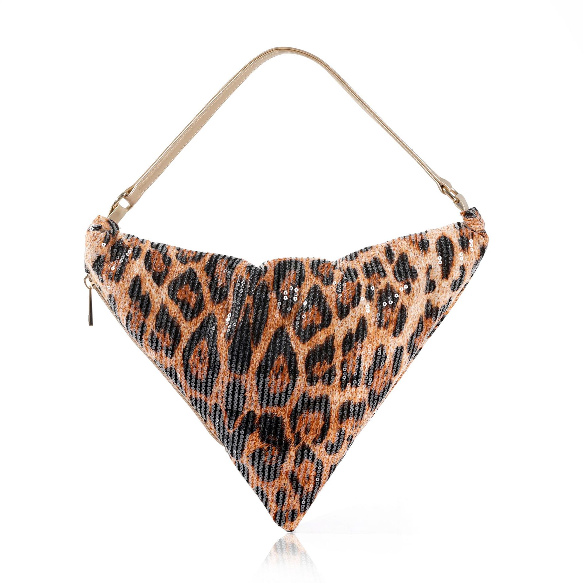 Leopard print crescent bag sho - Women'S Fashion Trends 2026 Spring Summer 评论和价格