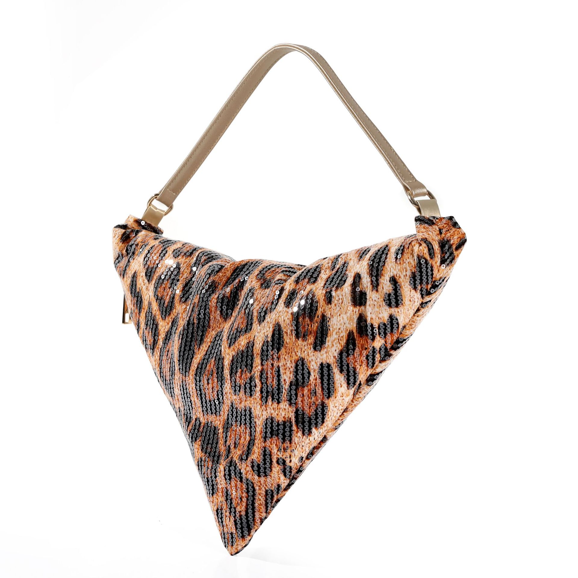 Leopard print crescent bag sho - Women'S Fashion Trends 2026 Spring Summer 评论和价格