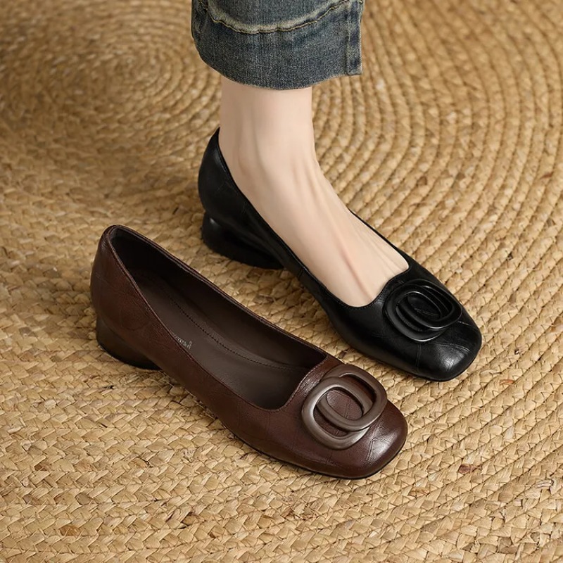 French Style Women Shoes Pumps - Women'S Fashion Loafers 评论和价格