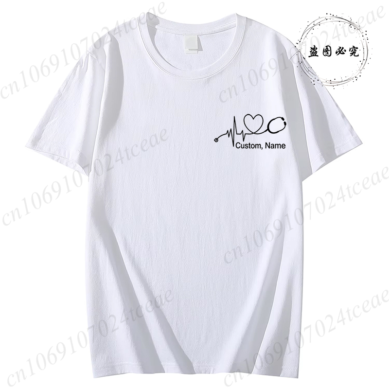Custom Name Nurse Shirt Stetho - Women Fashion Names 评论和价格