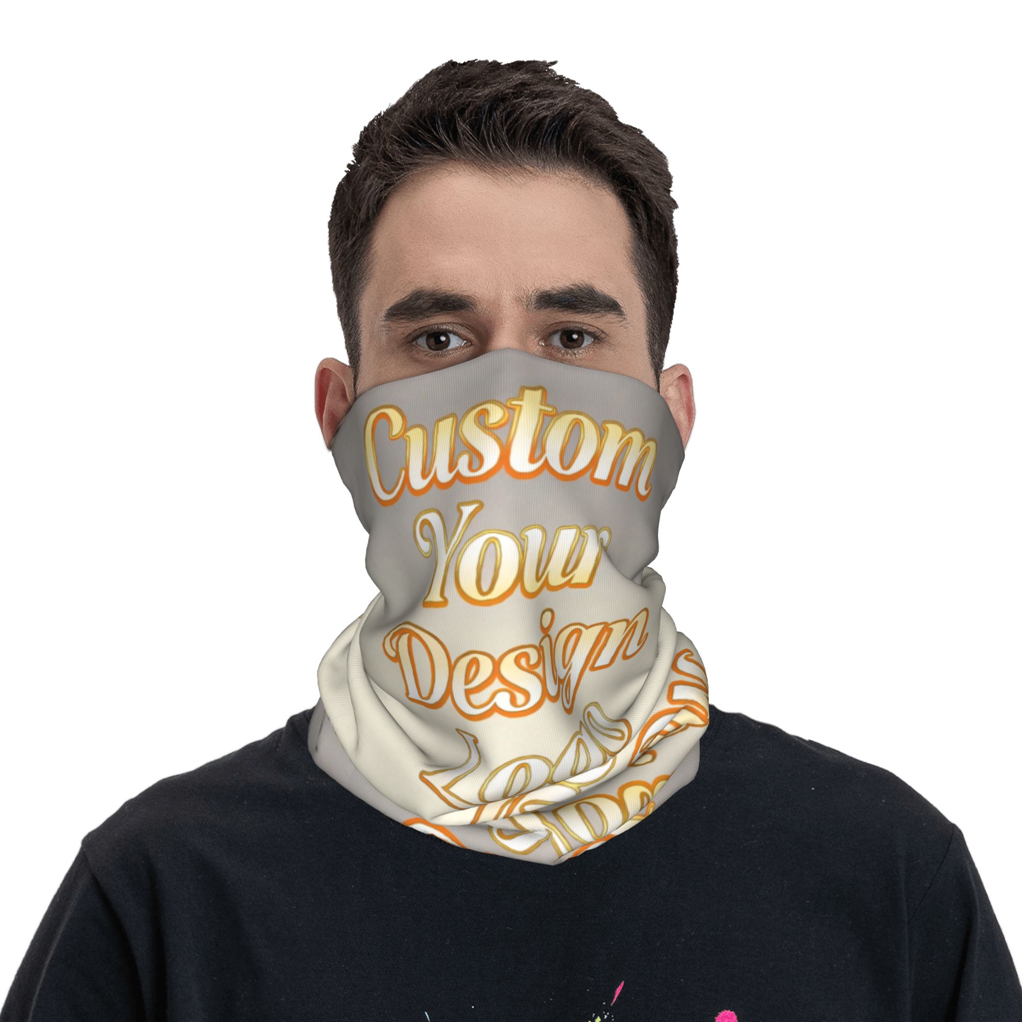 Custom Your Photo Name Bandana - Women Fashion Names 评论和价格