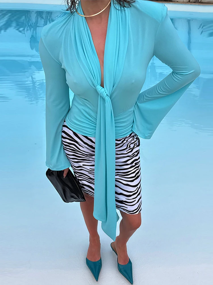 Elegant Pleated Scarf Collar S - Women'S Fashion For Summer 2026 评论和价格