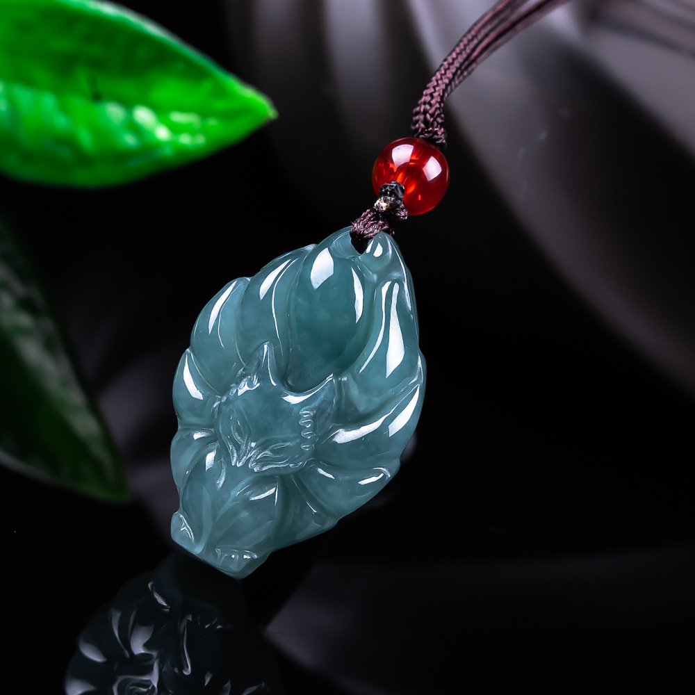 Natural Burmese Jadeite Fox Pe - Women'S Fashion Trends 评论和价格