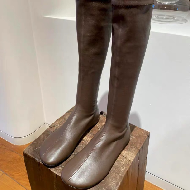 2025 New Women High Boots Flat - Women'S Fashion Boots 2025 评论和价格