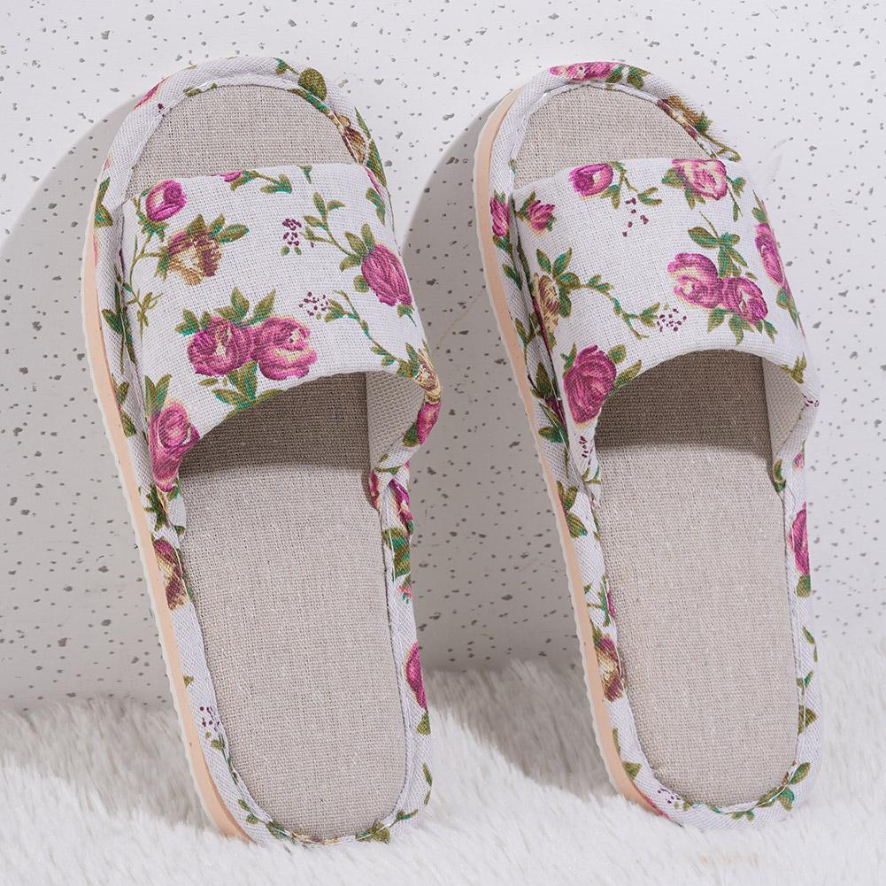 Comfortable Flax Slipper Fashi - Women'S Fashion Sandals 评论和价格