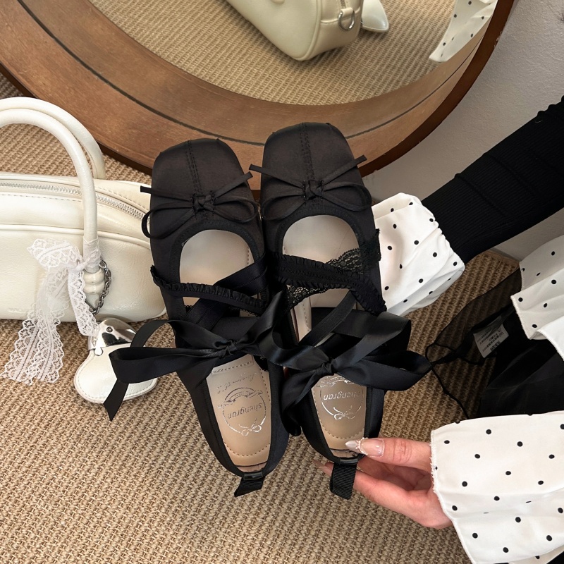 New Spring Comfortable Lace-up - Women'S Fashion Loafers 评论和价格