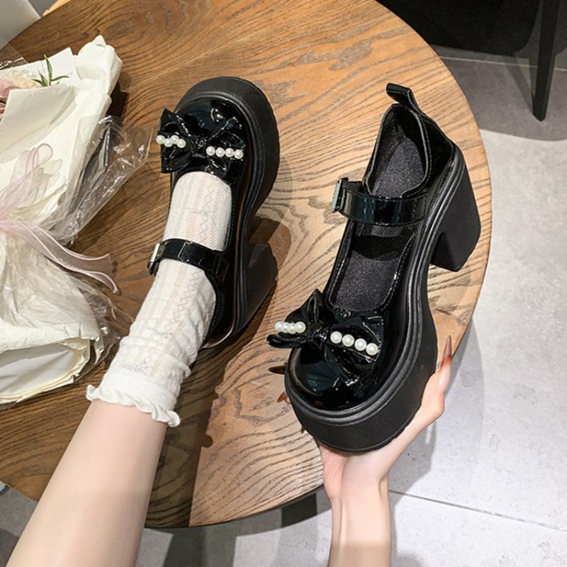 2026 Lolita Shoes Black Super  - Women'S Fashion Loafers 评论和价格