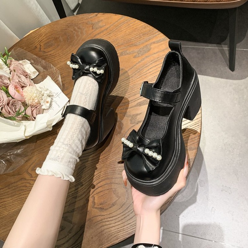 2026 Lolita Shoes Black Super  - Women'S Fashion Loafers 评论和价格