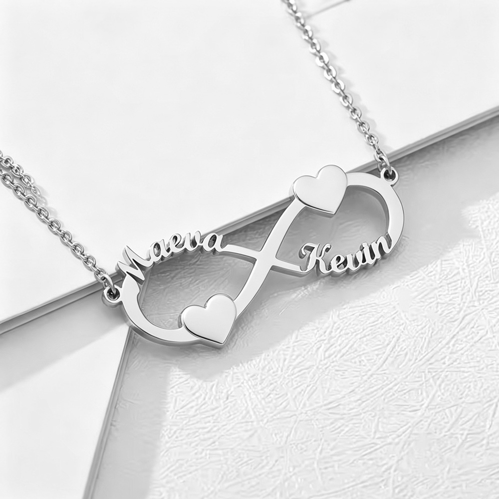 Custom Name Necklace Infinity  - Women Fashion Names 评论和价格